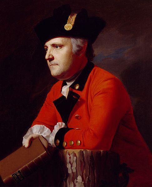 John Singleton Copley a British military engineer oil painting image
